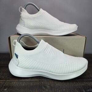 Vessi Everyday Move Slip On Womens Size 9 Waterproof Shoes Sneakers White